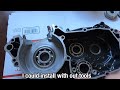 how to install the bearing into the crankcase easy 　簡単にベアリングを入れる方法