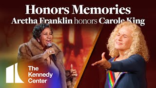 Honors Memories: Aretha Franklin honors Carole King | 2015 Kennedy Center Honors