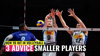 How to Hit in Volleyball | 3 Advice for Smaller Players
