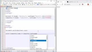 JavaScript Tutorial - 30 - Object Initialization