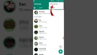 WhatsApp status secret tricks | WhatsApp status hidden feature | #hidestatus | #shortsvideo | short