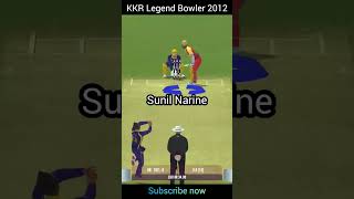 KKR Legend Bowler 2012 || Real Cricket 22 #shorts