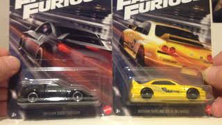 Hot Wheels Fast \u0026 Furious Nissan 350z Custom + Nissan Skyline Gt-R R33