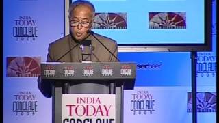 India Today Conclave: Session With Pranab Mukherjee