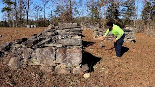 (People With No Names) Field Stone Graves Found In Old Graveyard