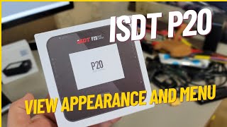 Explore the ISDT P20 Charger Details Menu