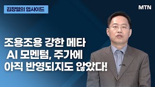 [김장열의 업사이드] 조용조용 강한 메타  AI 모멘텀, 주가에 아직 반영되지도 않았다! / 머니투데이방송 (증시, 증권)