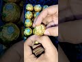 🍬🍫ASMR Yummy chocolate Ferrero Rocher #trending #shorts #shortsfeed #viral #satisfying