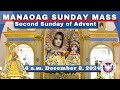 SUNDAY MASS TODAY at OUR LADY OF MANAOAG CHURCH LIVE MASS  6:00 A.M.  December 8,  2024