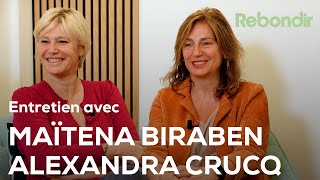 Maïtena Biraben et Alexandra Crucq : \