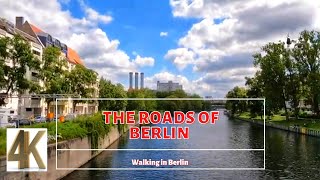 【4K】Berlin Walking Tour. Walk along the Spree River.Walking in Germany.Virtual tour from Berlin City