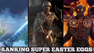 RANKING DE LOS SUPER EASTER EGGS DE ZOMBIES "DEL PEOR AL MEJOR" | CALL OF DUTY ZOMBIES