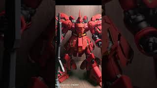 MG Sazabi Ver Ka #gundam #gunpla #gunplacustom #shortvideo #gunplabuilder #sazabi