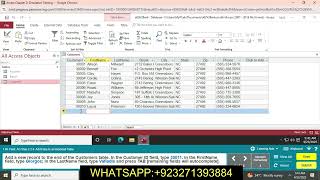 Access Chapter 2 Simulation Training || Access Chapter 2 Simulation Training