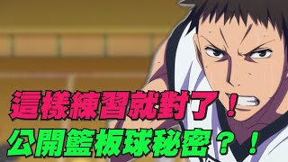 這樣練習就對了！公開籃板球秘密？！｜#黒子のバスケ｜Street Rivals｜【花枝丸-黑子籃球】