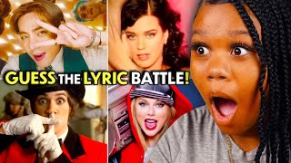 Gen Z Vs. Parents - Guess The Song From The Lyrics! | Lyric Battle