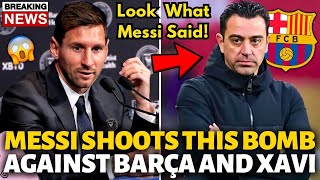 🚨OH MY GOD! NOBODY EXPECTED THIS FROM MESSI! SURPRISED THE WORLD OF FOOTBALL BARCELONA NEWS TODAY!