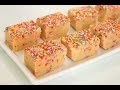 Funfetti Milk Bars | Milk Powder barfi in 10 minutes | Funfetti Milk Burfi Recipe