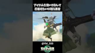 【ティアキン】アイテムを使いこなして忍者みたいに戦う勇者【ゼルダの伝説 ティアーズ オブ ザ キングダム】