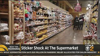 Sticker Shock At The Supermarket