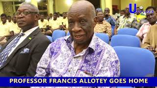 Watch Prof. Francis Allotey's final day at the Ghana Academy of Arts and Sciences