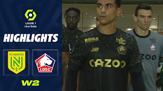 FC NANTES - LOSC LILLE (1 - 1) - Highlights - (FCN - LOSC) / 2022-2023