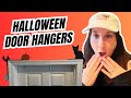 How To Make Halloween Door Corner Decor With Laser