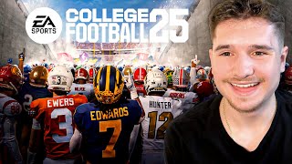 I React to the NEW College Football 25 Trailer and Info!