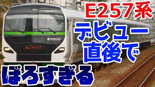 【E257系5000番台の老朽化がヤバい】E257系波動用編成がボロ過ぎてヤバい！