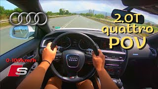 Audi A5 Sportback 2.0TFSI 211HP (2011) | POV Test Drive