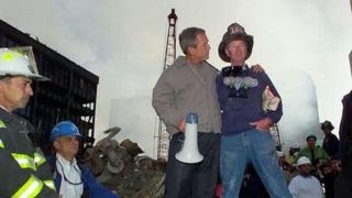 Ret. FDNY Firefighter On Standing With Bush - YouTube