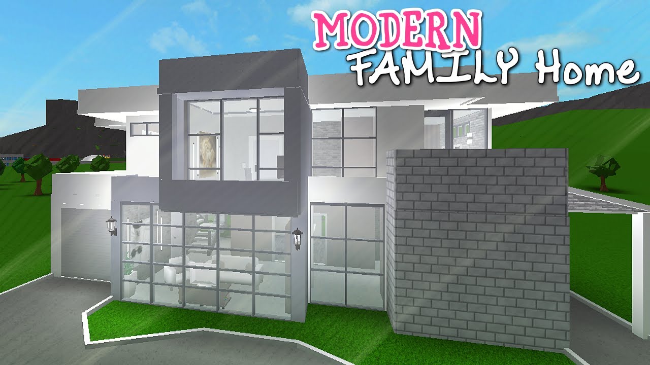 How To Build A Bloxburg Modern House Step By Step - BEST HOME DESIGN IDEAS