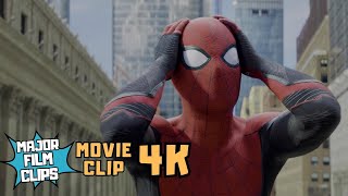 Mysterio Exposes Peter's Identity - Spider-Man No Way Home (2021) IMAX Movie Clip 4K