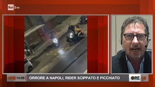 Orrore a Napoli: rider scippato e picchiato - Ore 14 del 05/01/2021