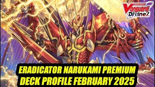 Eradicator Narukami -  Cardfight Vanguard Premium Deck Profile February 2025