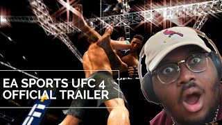 EA Sports UFC 4 OFFICIAL TRAILER Reaction - LBJ's Cafe