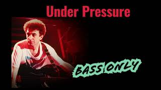 QUEEN - UNDER PRESSURE | ONLY BASS #queen #bassonly