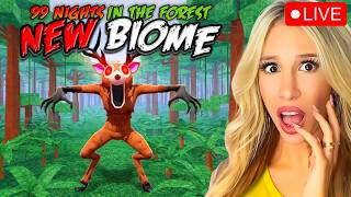 😱 NEW JUNGLE BIOME IN 99 NIGHTS IN THE FOREST... *HURRY AND JOIN*