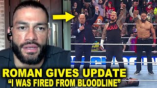 Roman Reigns Gives Update "I Was Fired From Bloodline" After Solo & Tama Tonga Debut New Bloodline