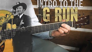 Intro to the Bluegrass Guitar G Run: History, Theory, \u0026 Variations!