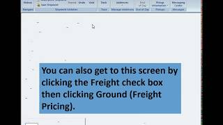 UPS Worldship - How to ship Ground with Freight Pricing(GFP)