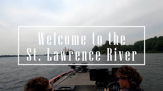 Bass Fishing on the St. Lawrence River!! (NEW PB SMALLMOUTH)