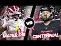 🔥🔥 No. 1 Mater Dei Takes on Cali Powerhouse Corona Centennial (#4) | Insane CIF Playoff Mix!