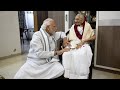 PM Modi seeks blessings of his mother as she enters her 100th year