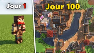 100 Jours pour Bâtir l'Empire Ultime dans Minecraft !