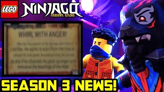 Season 3 Arin \u0026 Ras Update! 😡 Arin's True Potential? Ninjago Dragons Rising Season 3 News!