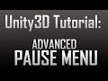 Advanced Pause Menu in Unity4 (JavaScript)