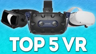 The BEST VR Headsets of 2022 | TOP 5 BEST Virtual Reality Headsets [2022]