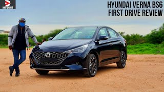 Hyundai Verna BS6 First Drive Review Diesel Automatic What's New Car Vlog #Cars@Dinos