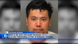Arrest made in suspicious packages sent to D.C. military bases